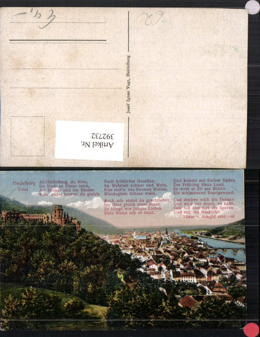 392732,Heidelberg long shot with castle text