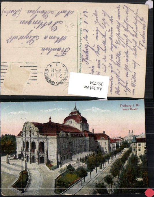 392734, Freiburg im Breisgau Theatre Building