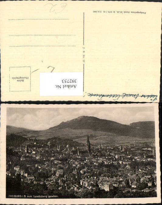 392753, Freiburg im Breisgau Total with Lorettoberg