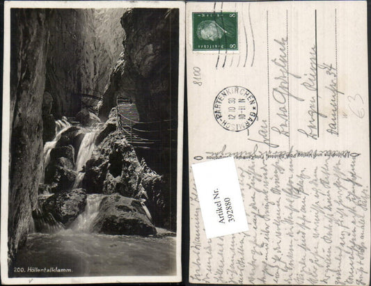 392880,Höllentalklamm Klamm b. Grainau Wasserfall
