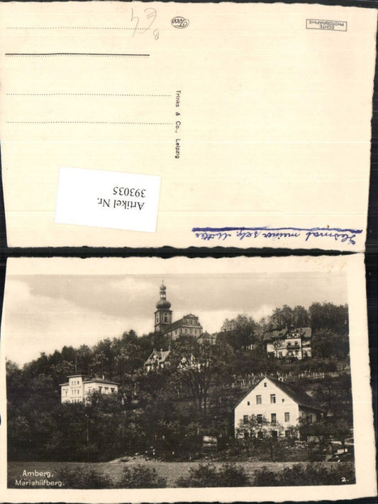 393035,Amberg Mariahilfberg Kirche