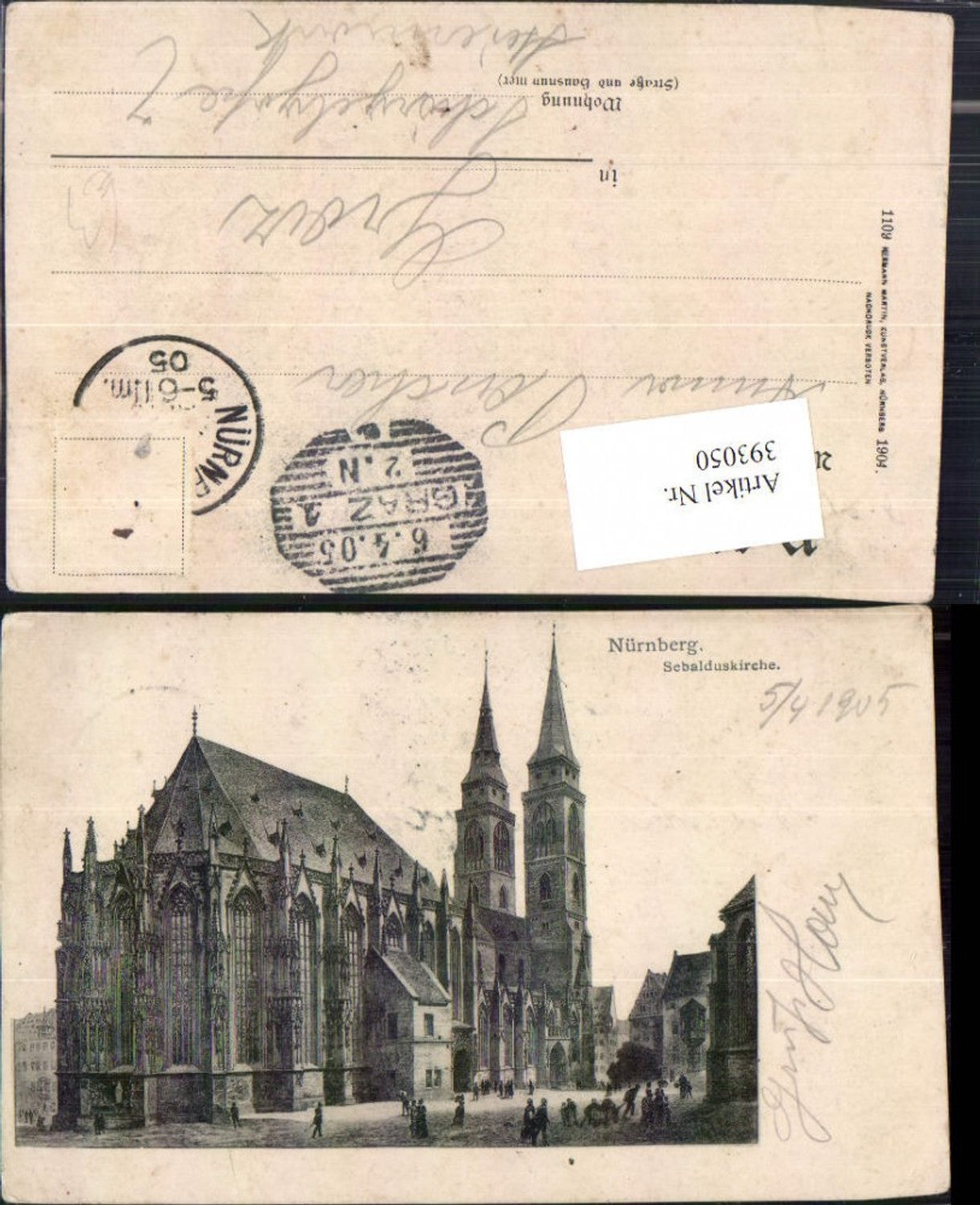 393050,Nürnberg Sebalduskirche Kirche
