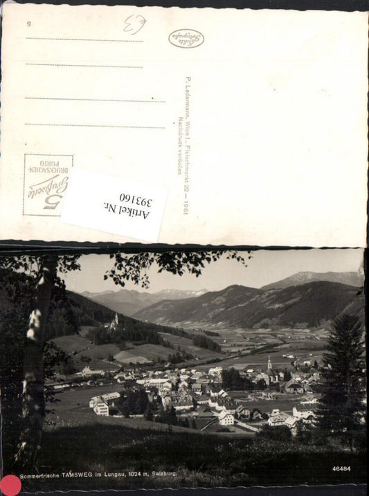 393160,Tamsweg im Lungau Totale Bergkulisse