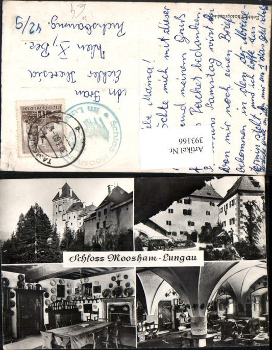 393166,Schloss Moosham b. Unternberg im Lungau Mehrbildkarte