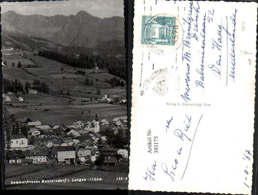393175,Mauterndorf im Lungau Totale Bergkulisse