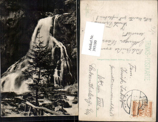 393180,Gollinger Wasserfall b. Golling pub Trinks 9