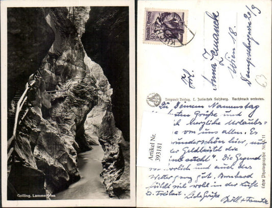 393181,Golling Lammeröfen Schlucht