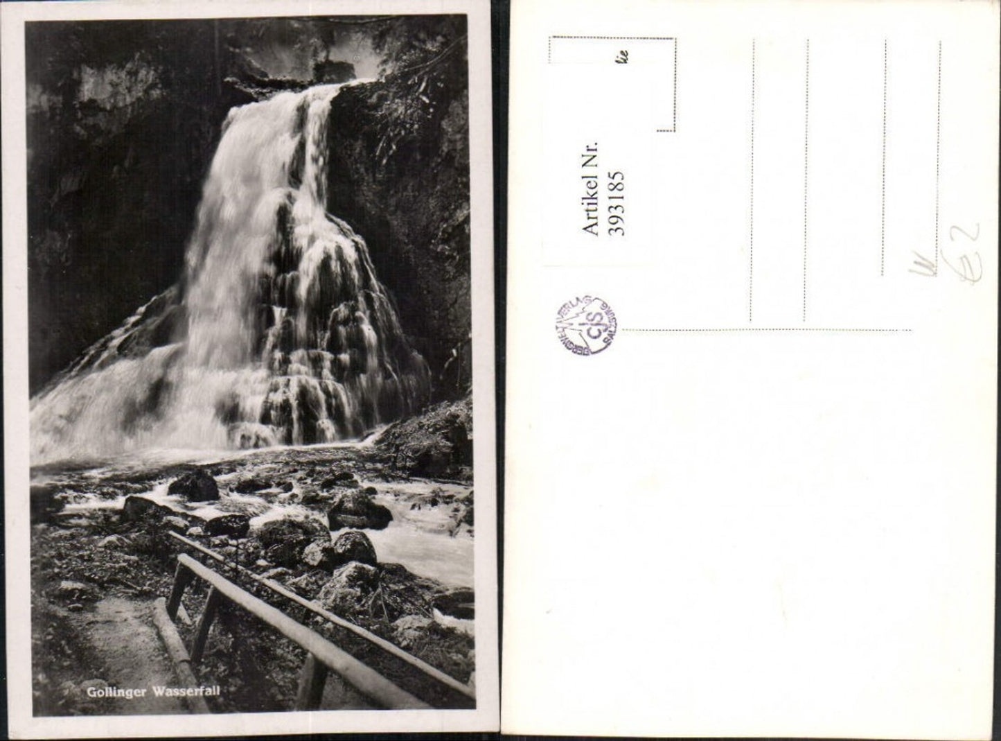 393185,Gollinger Wasserfall b. Golling