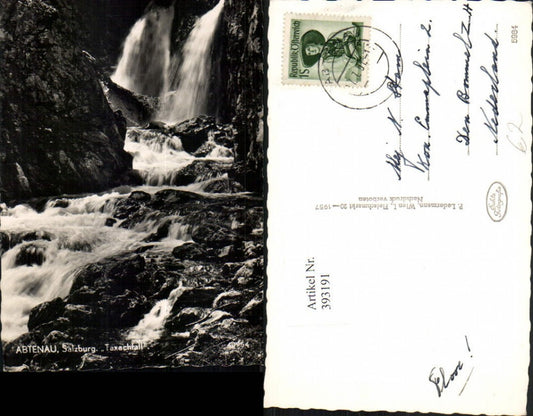 393191,Abtenau Taxachfall Wasserfall