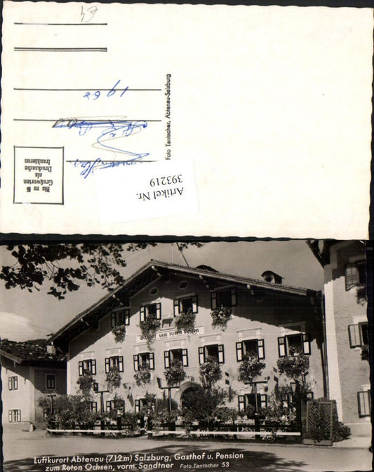 393219,Abtenau Gasthof u. Pension zum Roten Ochsen
