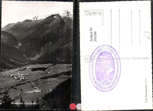 393246,Krimml Totale m. Seekar Bergkulisse
