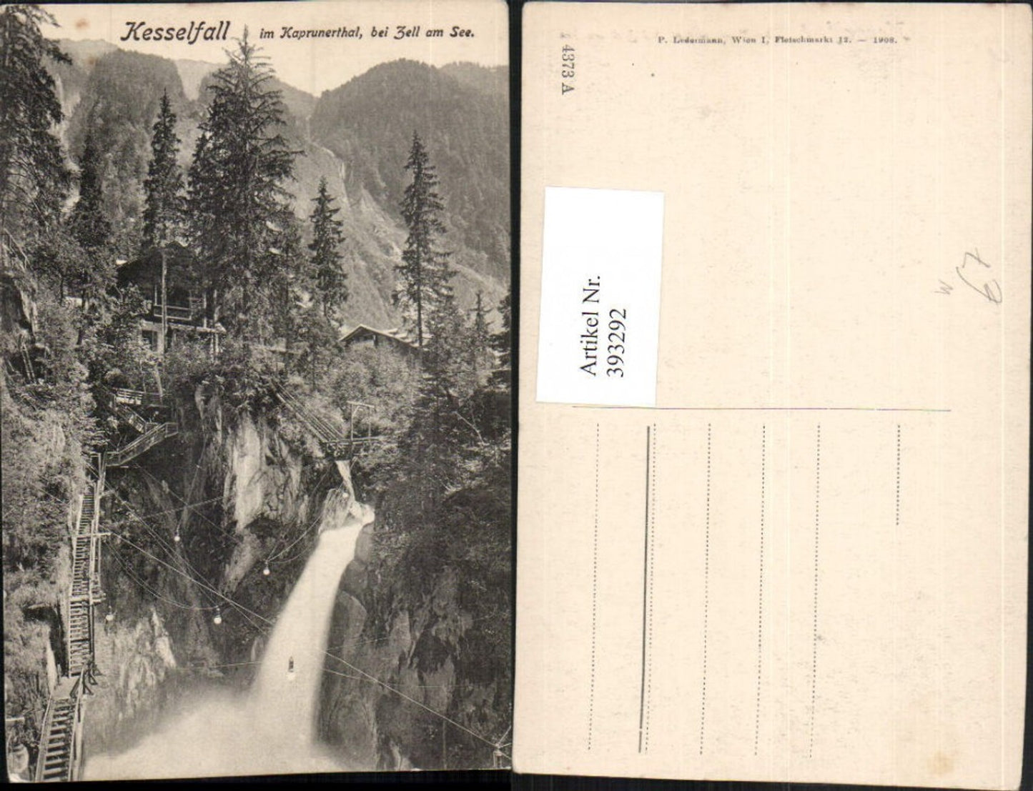 393292,Kesselfall Wasserfall im Kaprunertal b. Zell am See