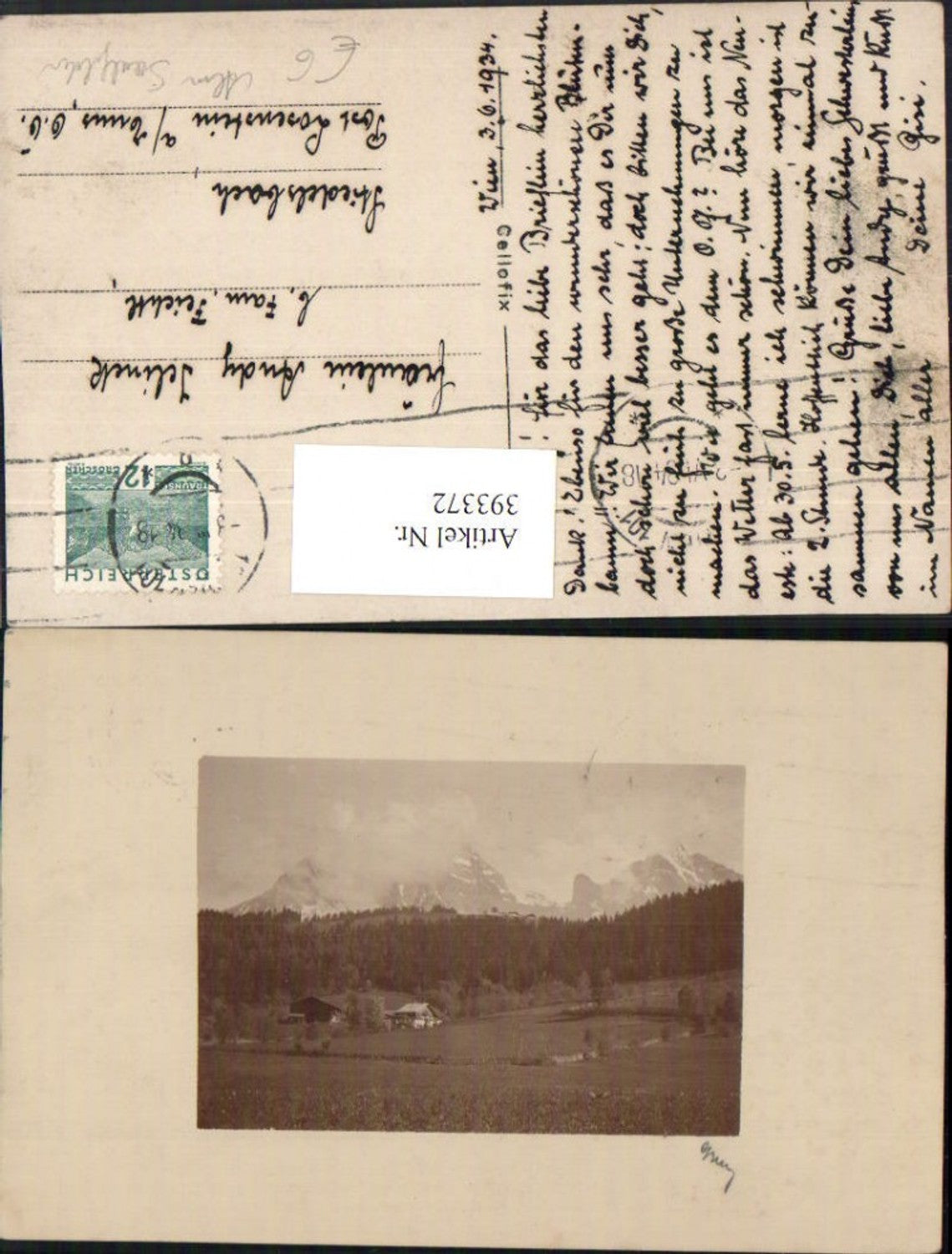 393372,Alm b. Saalfelden Landschaft Bergkulisse