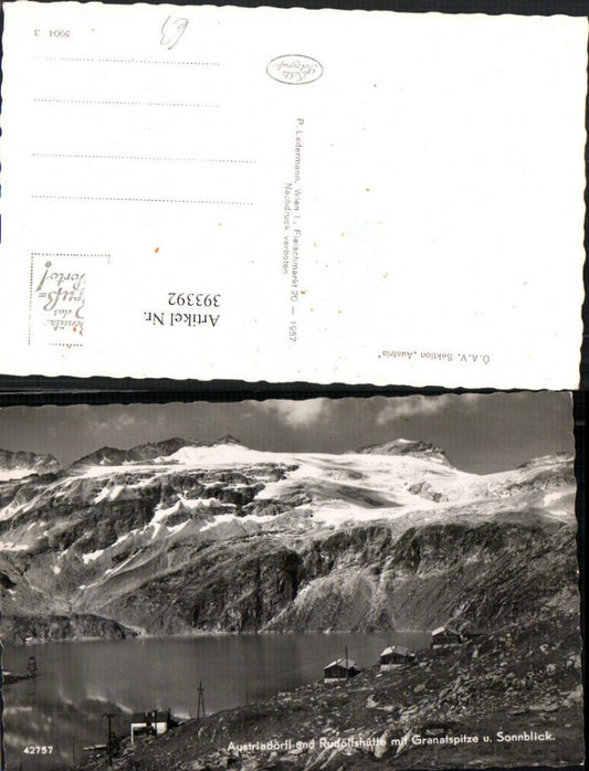 393392,Austriadörfl b. Uttendorf m. Granatspitze Bergkulisse