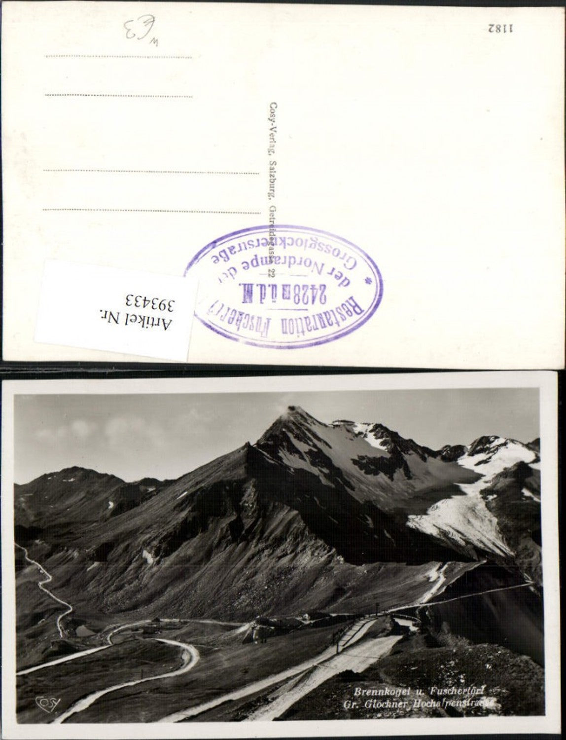 393433,Brennkogel u. Fuschertörl b. Fusch Bergkulisse pub Cosy