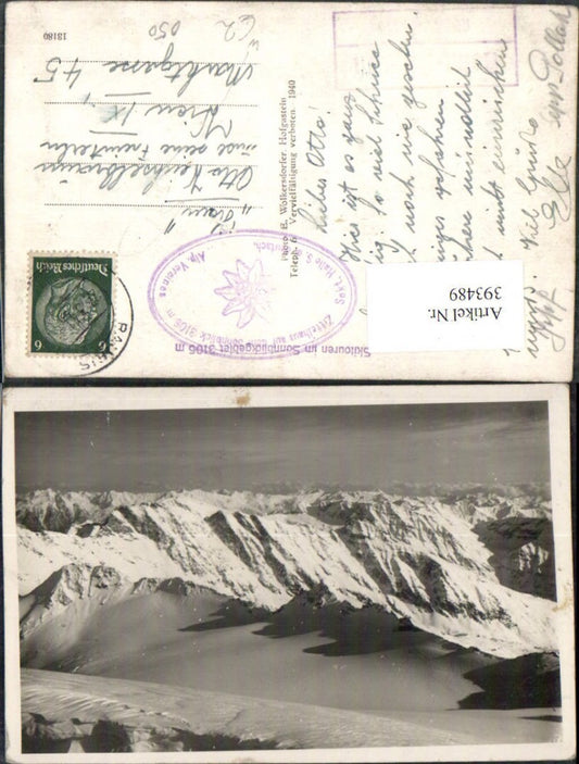 393489,Sonnblickgebiet b. Rauris Bergkulisse Winterbild