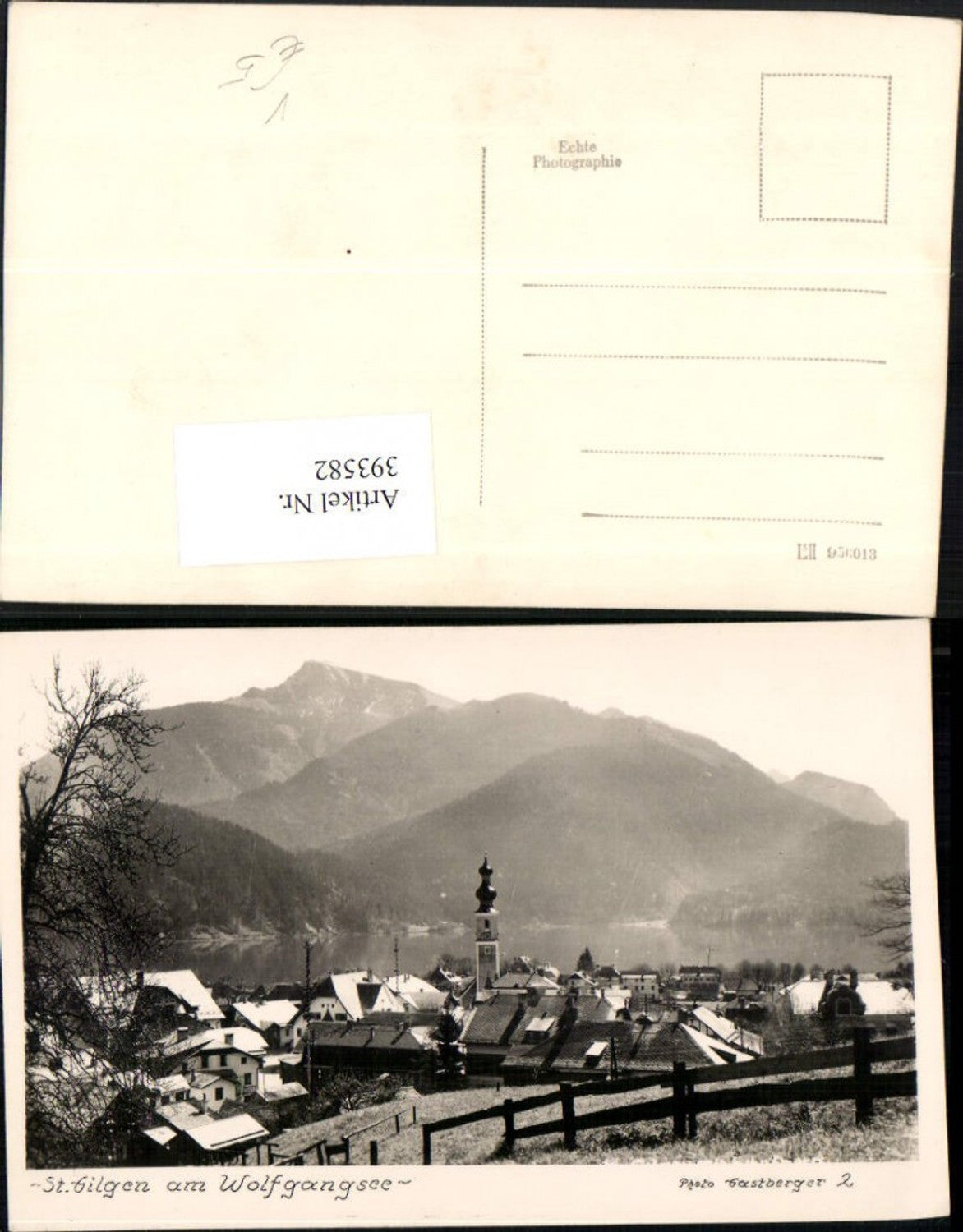 393582,St. Gilgen am Wolfgangsee Totale Bergkulisse pub Foto Gastberger 2