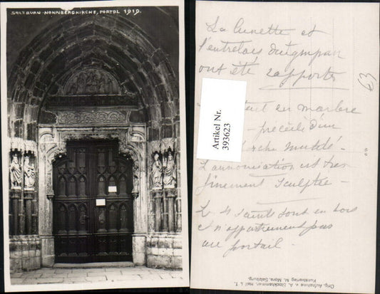 393623,Salzburg Nonnbergkirche Kirche Portal
