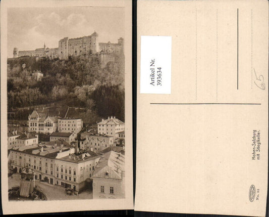 393634,Salzburg Festung Hohensalzburg m. Stieglkeller