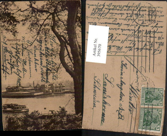 395670,Hamburg Alsterpartie Boot