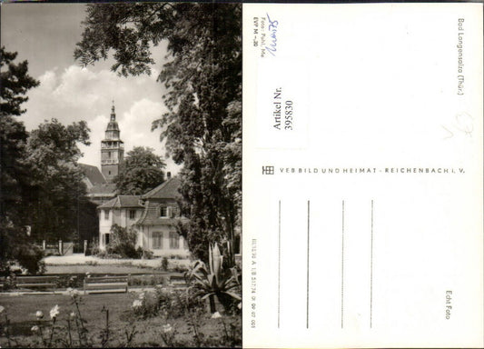395830, Bad Langensalza House Church Tower pub VEB