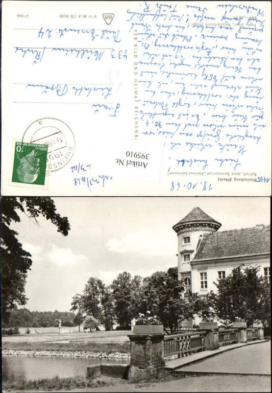 395910,Rheinsberg in d. Mark Schloss Sanatorium Helmut Lehmann pub VEB