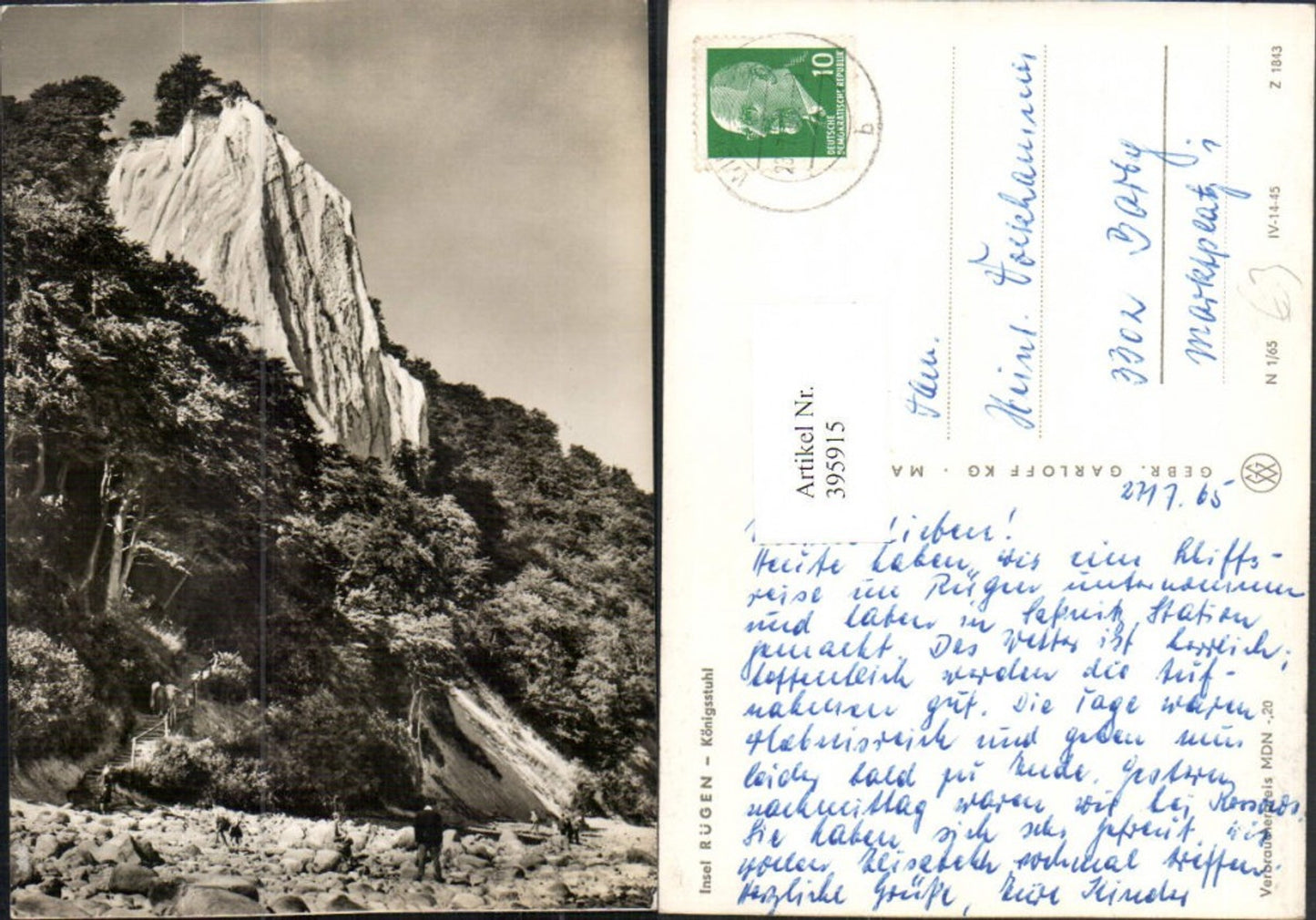 395915,Insel Rügen Königsstuhl Klippe