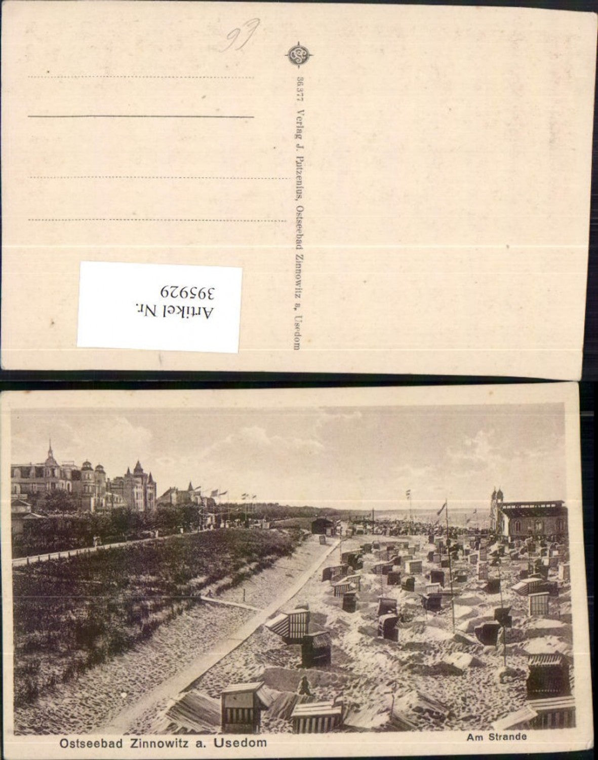 395929,Ostseebad Zinnowitz auf Usedom Strand Strandleben