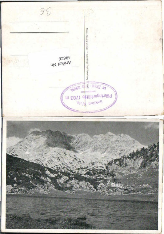 59626,Pühringerhütte b. Ebensee 1940