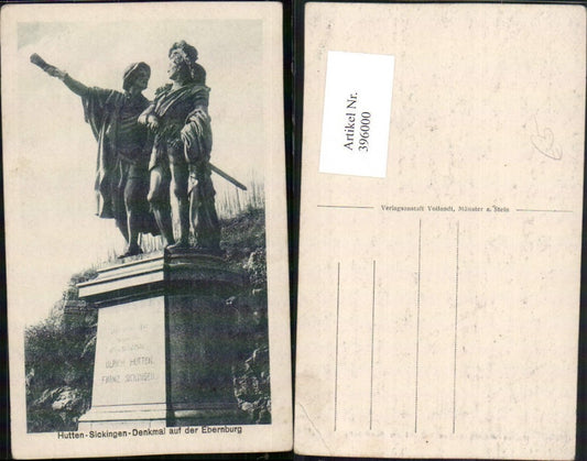 396000,Hutten-Sickingen-Denkmal auf der Ebernburg b. Bad Münster am Stein-Ebernburg