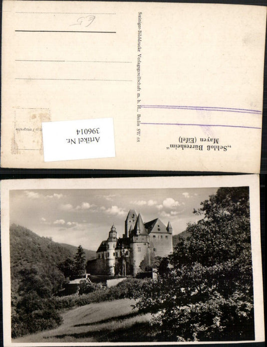 396014,Mayen in d. Eifel Schloss Bürresheim