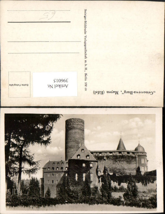 396015,Mayen in d. Eifel Genoveva-Burg