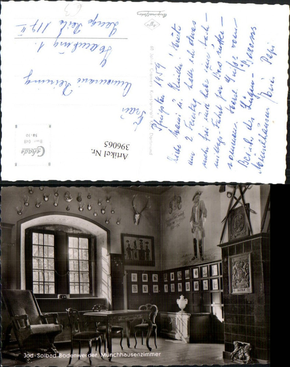 396065,Bad Bodenwerder Münchhausenzimmer Innenansicht