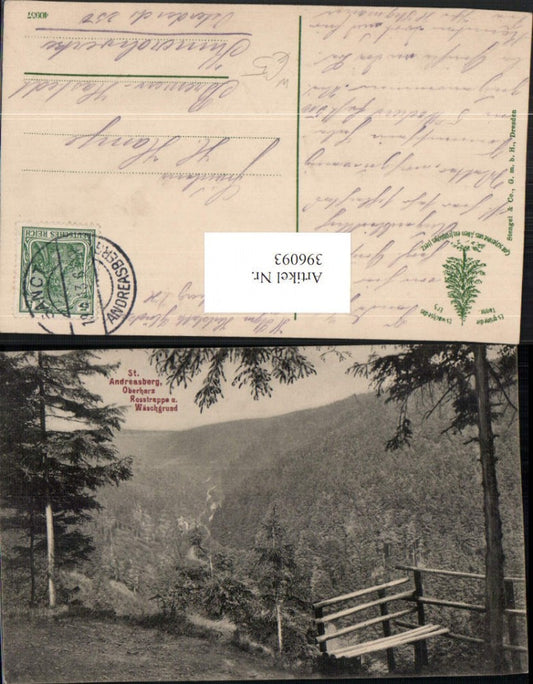 396093,St. Andreasberg b. Braunlage im Harz Rosstrappe u. Wäschgrund