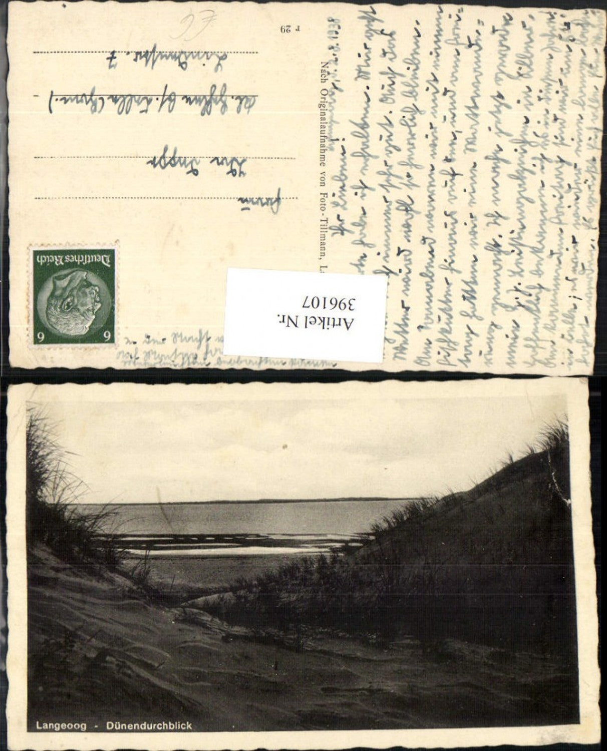 396107,Langeoog Dünendurchblick Düne