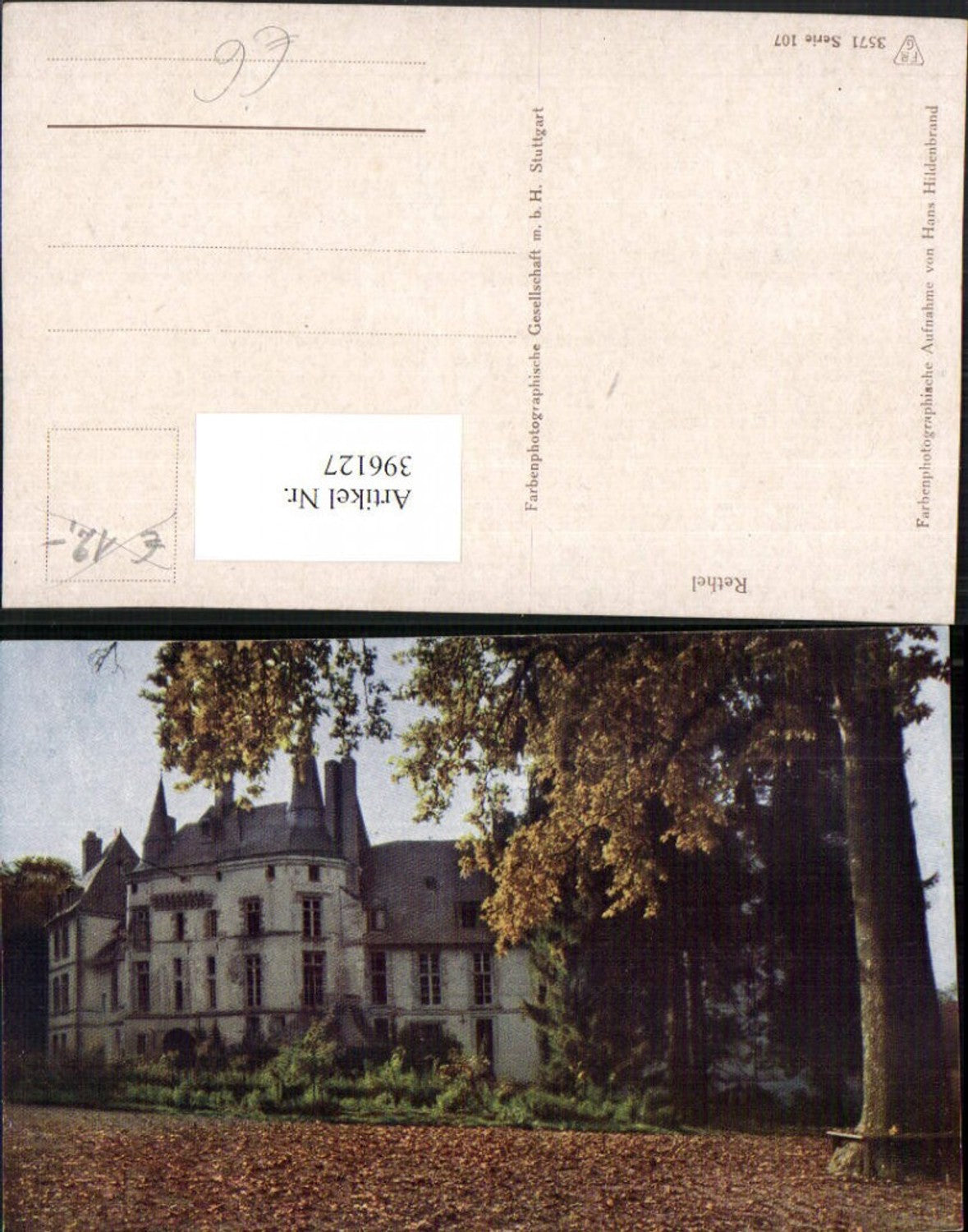 396127,Champagne-Ardenne Ardennes Rethel Schloss Thugny