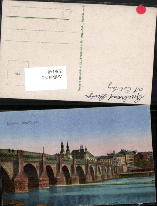 396140,Coblenz Koblenz Moselbrücke Brücke