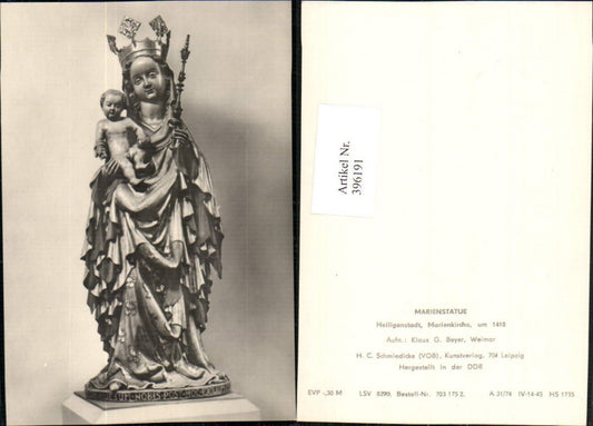 396191,Bad Heiligenstadt Marienkirche Marienstatue Statue