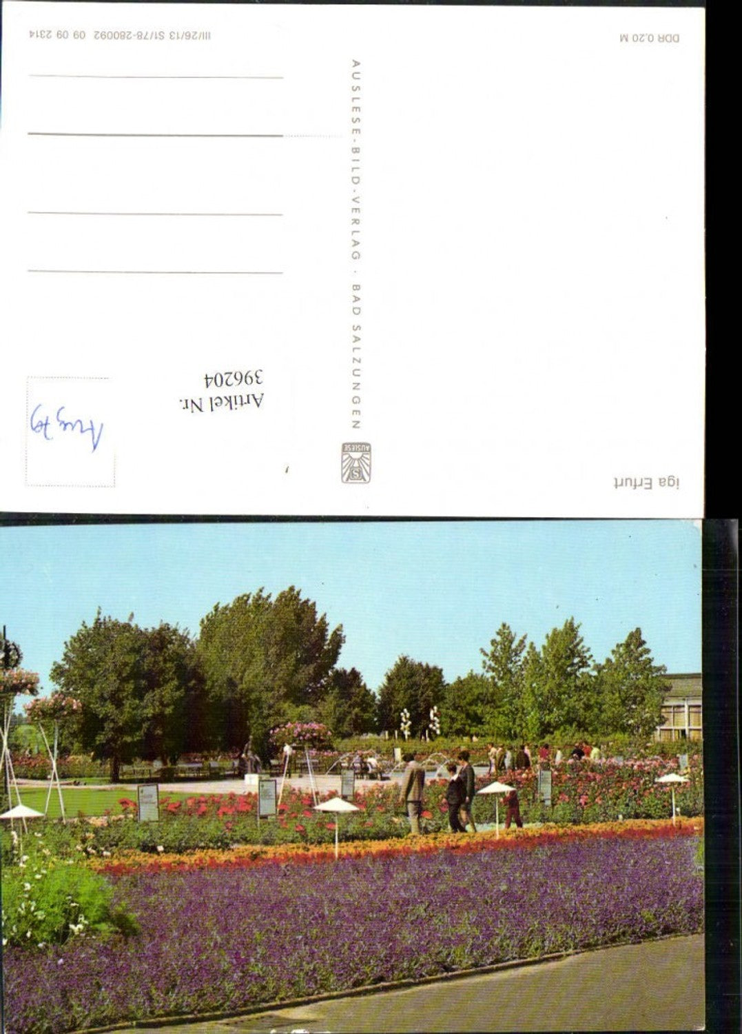 396204,Erfurt Gartenbauausstellung Blumen