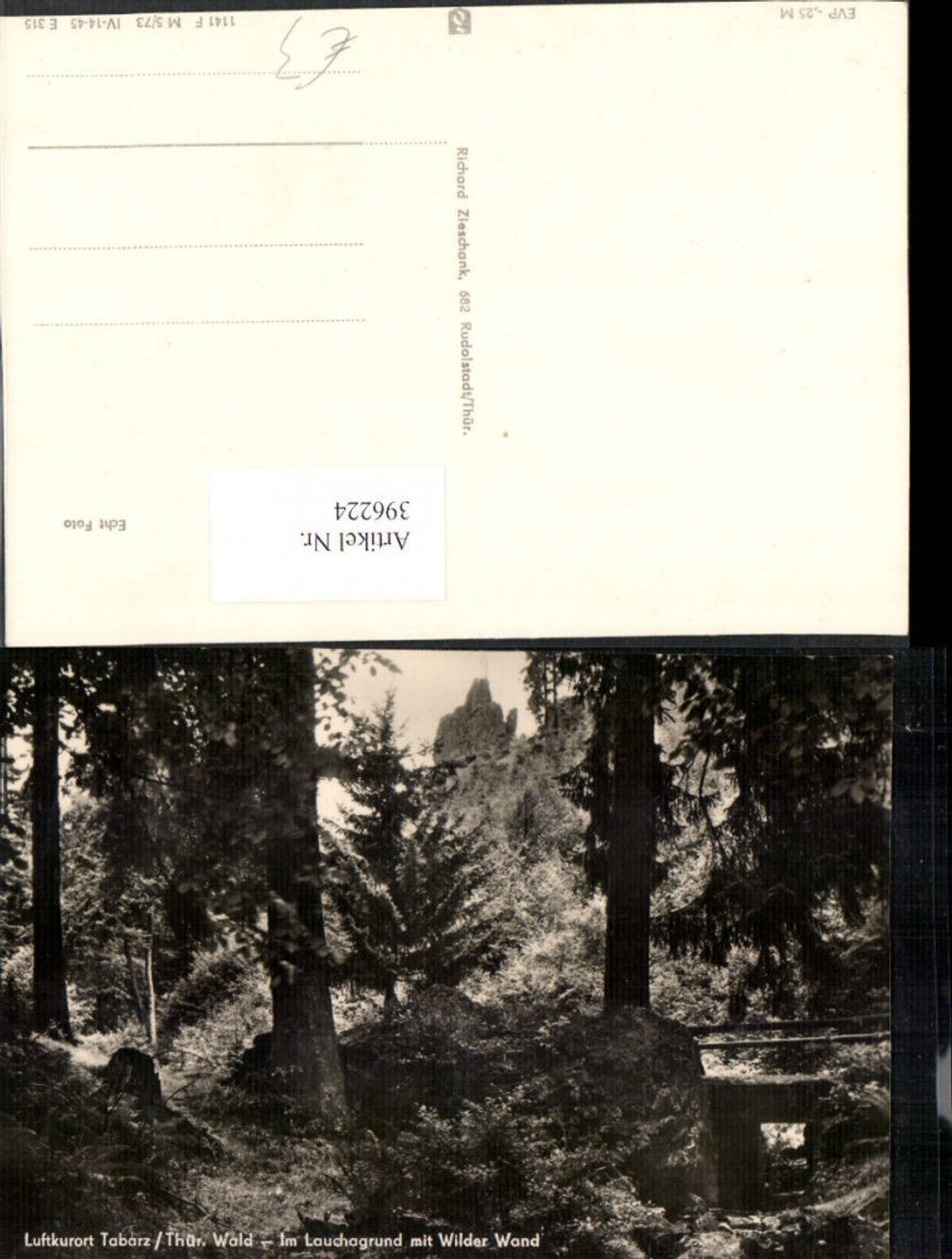 396224,Tabarz Lauchagrund m. Wilder Wand