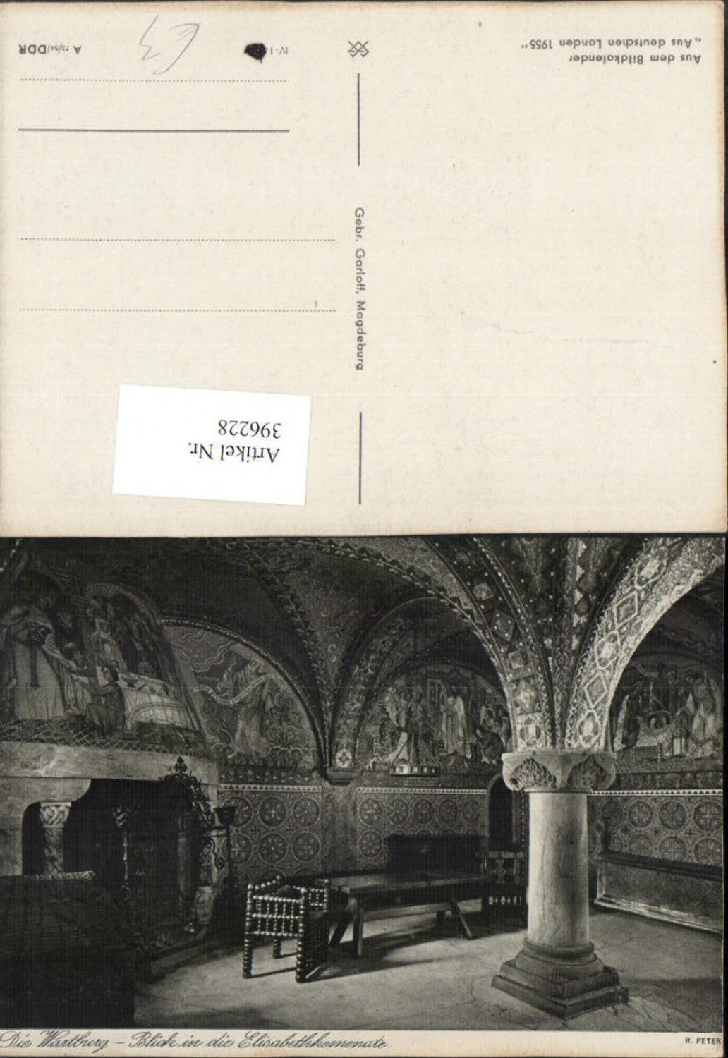 396228, Eisenach Wartburg Elisabethkemenate Kemenate