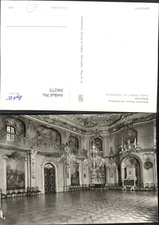 396275, Rudolstadt Heidecksburg Castle Museum, Great Ballroom