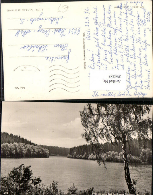 396283,Frankenteich Teich b. Stolberg im Harz