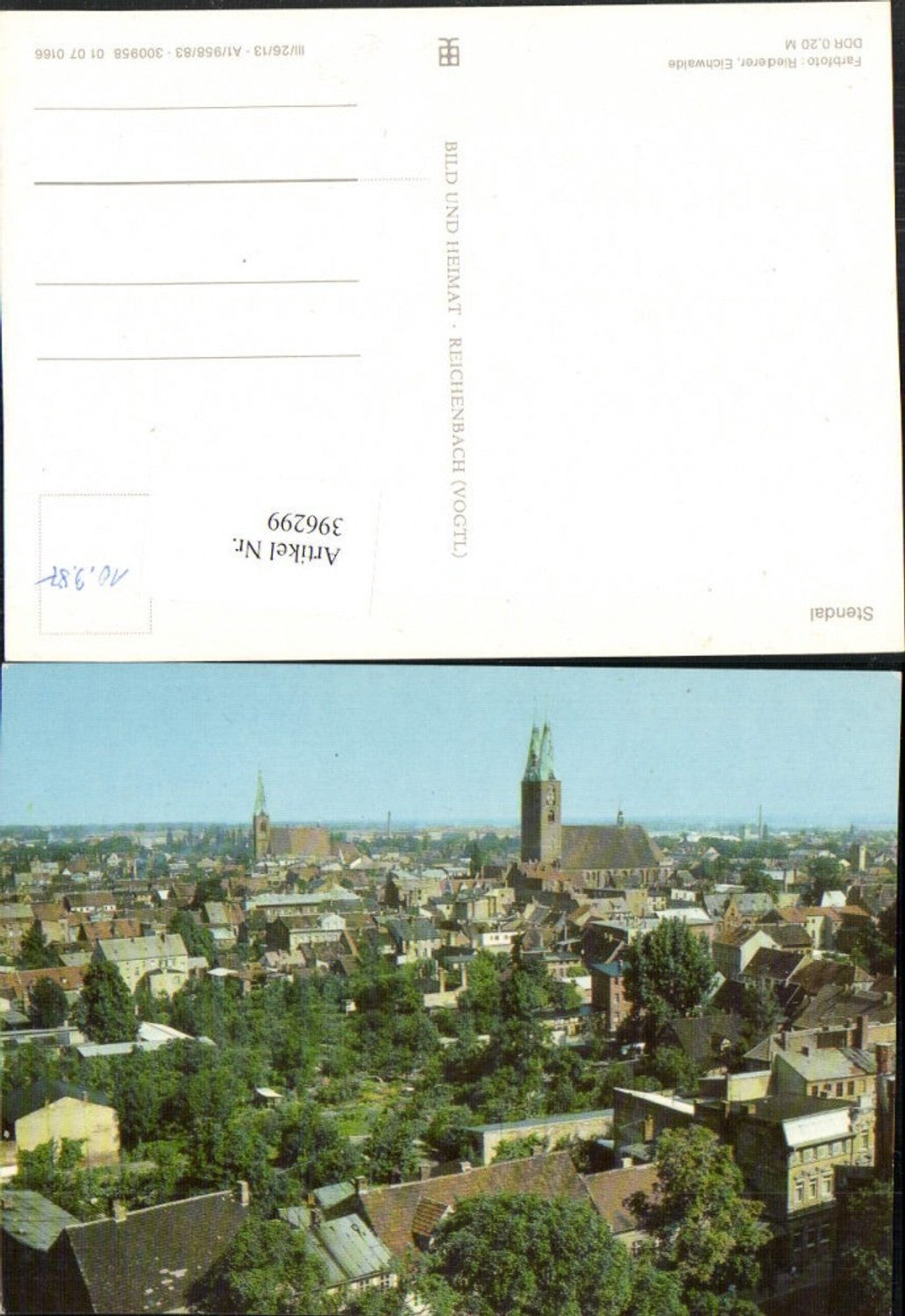 396299,Stendal Totale Kirchen pub VEB