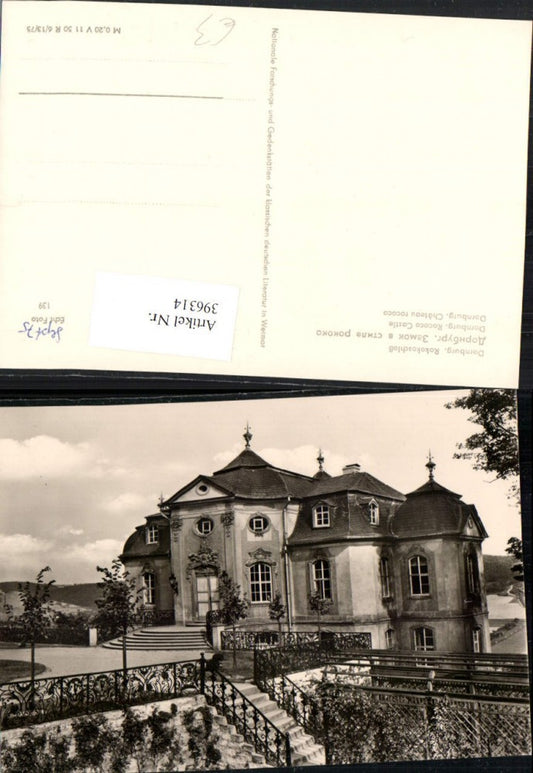 396314,Dornburg Rococo Castle Castle