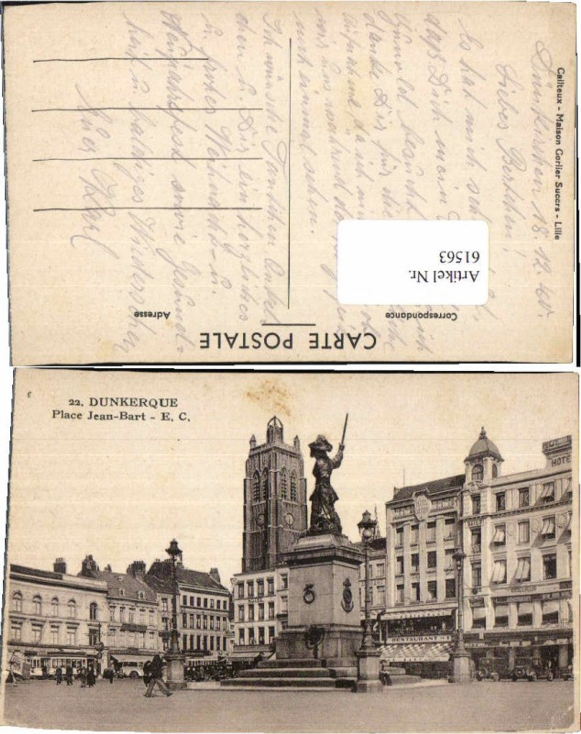 61563,Dunkerque  Place Jean Bart