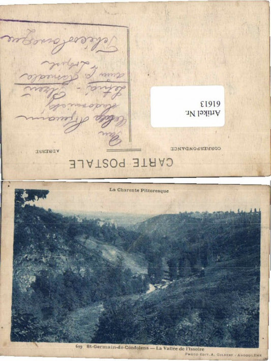 61613,La Charente Pittoresque La Vallee Issoire