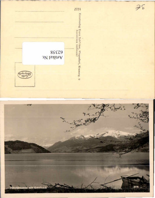 62358,Millstättersee Millstatt Gmeineck 1940