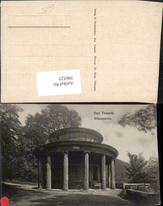 396525, Bad Teinach Wilhelmshöhe Temple