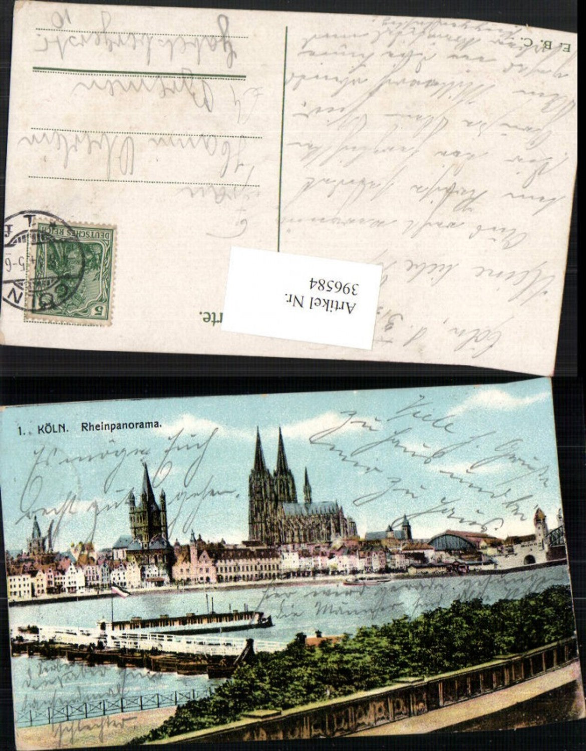 396584,Köln am Rhein Teilansicht Kirche